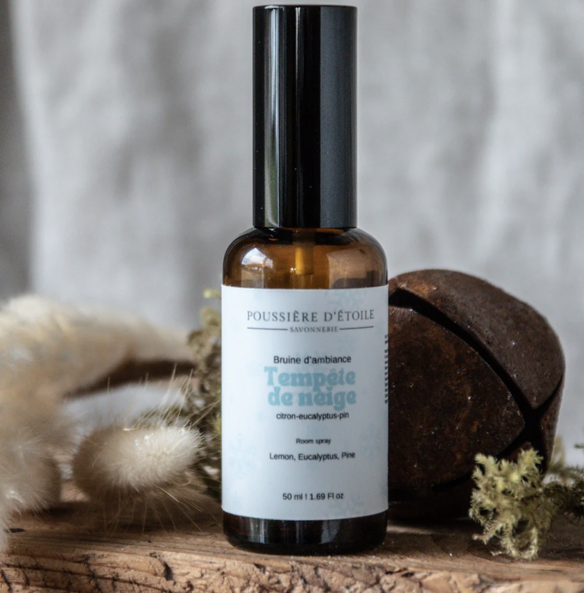 savonnerie poussière d'étoile bruine d'ambiance tempête de neige