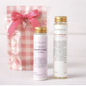 savonnerie poussière d'étoile duo lait bain et mousse de bain